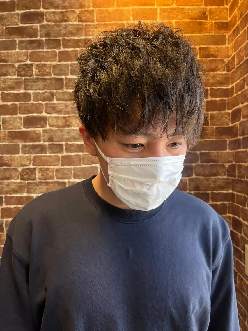 ショート カラー パーマ ヘアアレンジ メンズ キッズ ネイル マツエク・マツパ アイブロウ メンズブリーチ メンズハイライト メンズインナーカラー メンズ韓国風 ブリーチ カット パーマ 久木原 ゆりのヘアスタイル