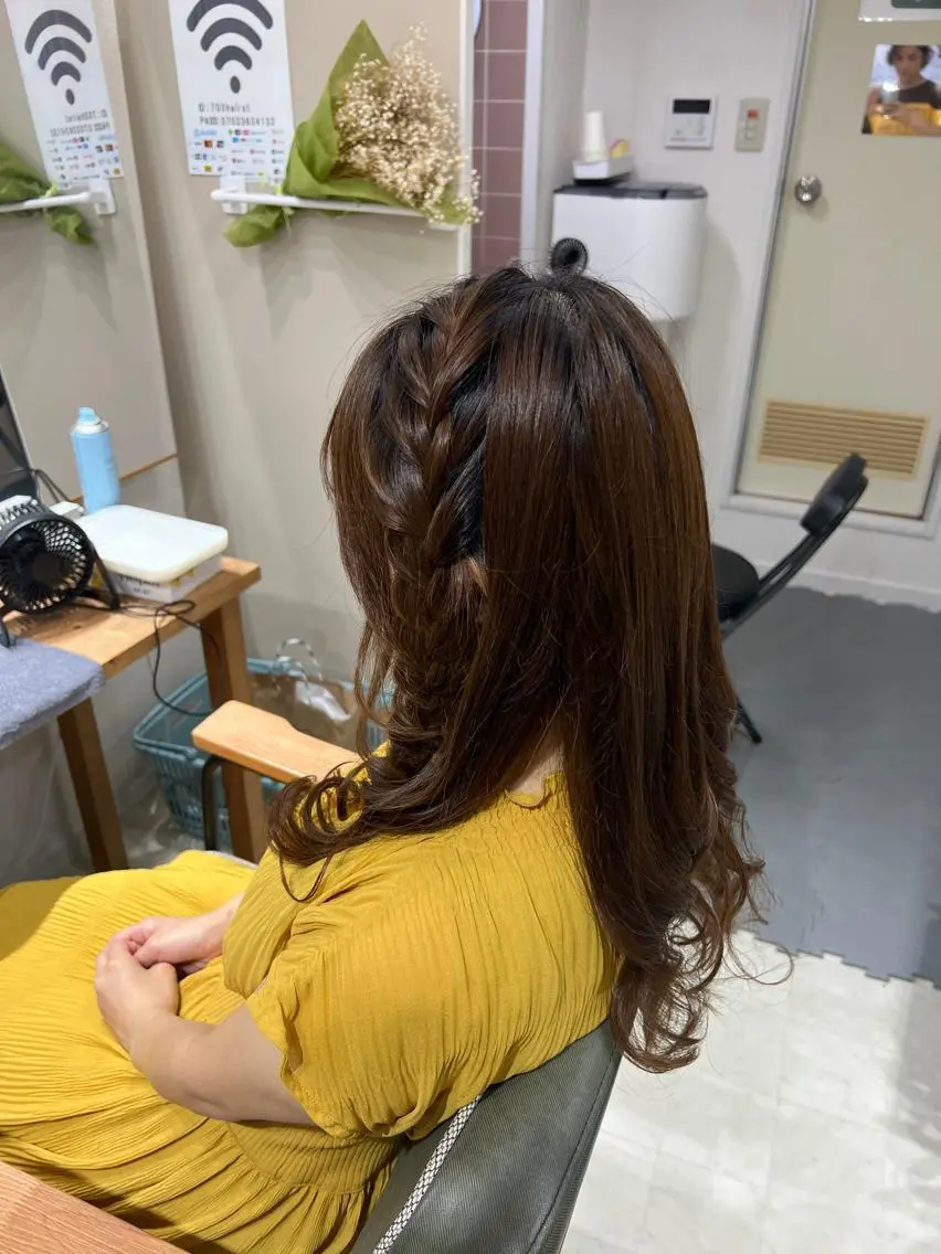 ロング ヘアアレンジ 山室 敬義のヘアスタイル
