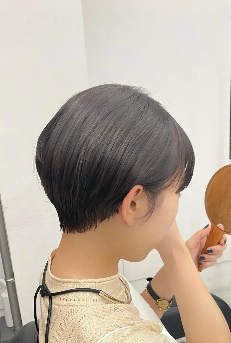 ショート うる艶ヘア♡韓国好き 透明感　shotaのヘアスタイル