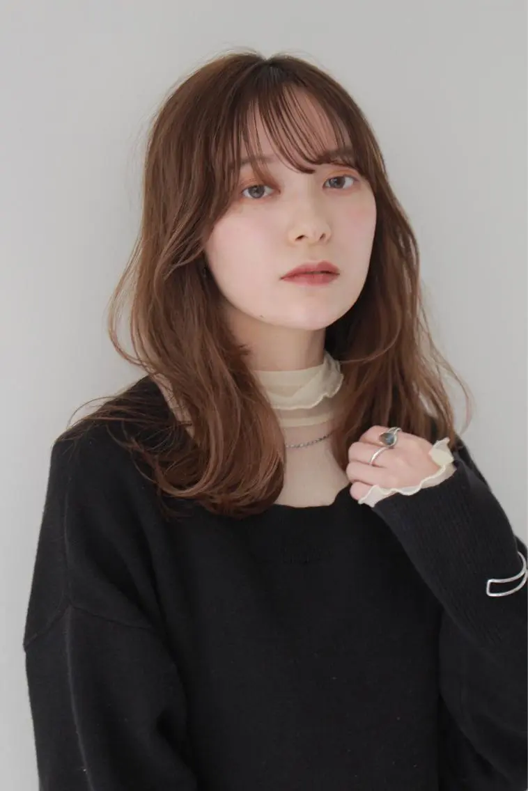 ミディアム カラー 立川✨ブリーチ/ ケアブリーチ✨のヘアスタイル