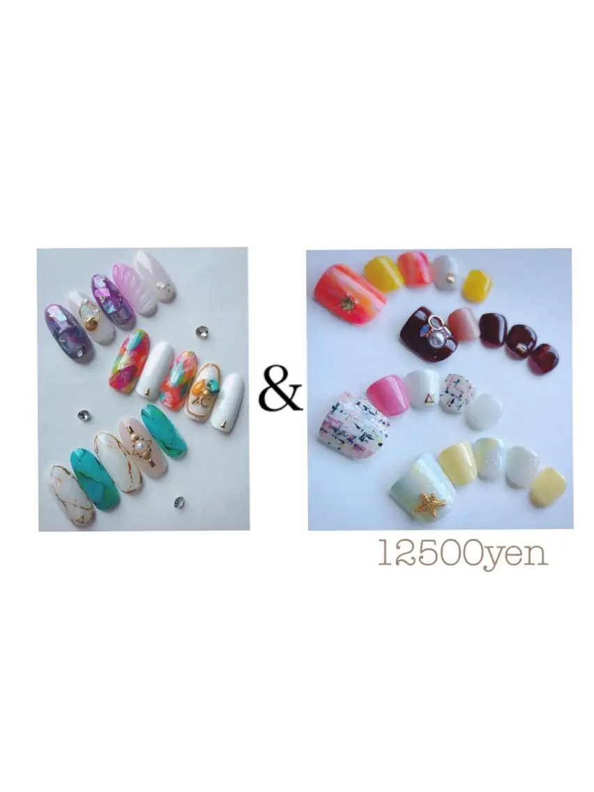 ネイル 夏ネイル studio e n / RiNのネイルデザイン