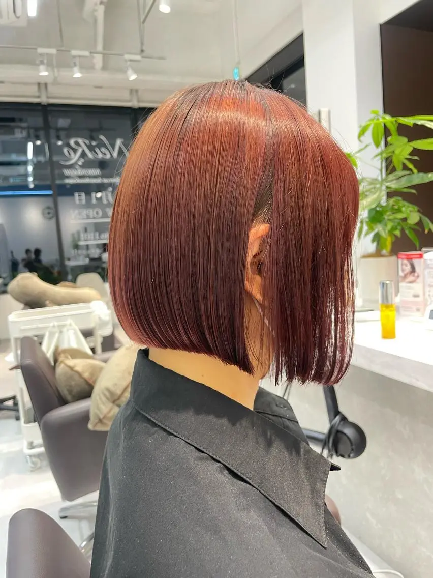 ミディアム カット あさひ かなのヘアスタイル