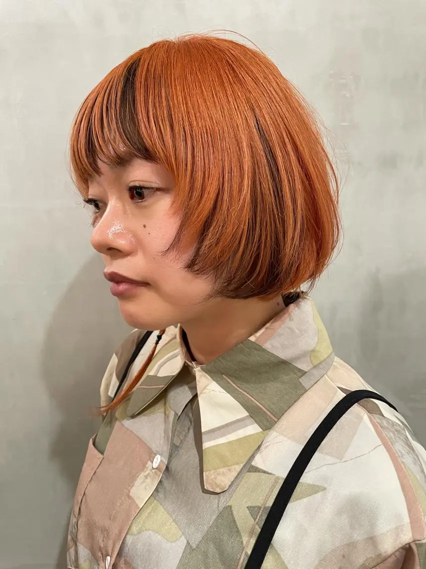 ショート カラー ヘアカラー トリートメント 優作 〜圧倒的信頼〜のヘアスタイル