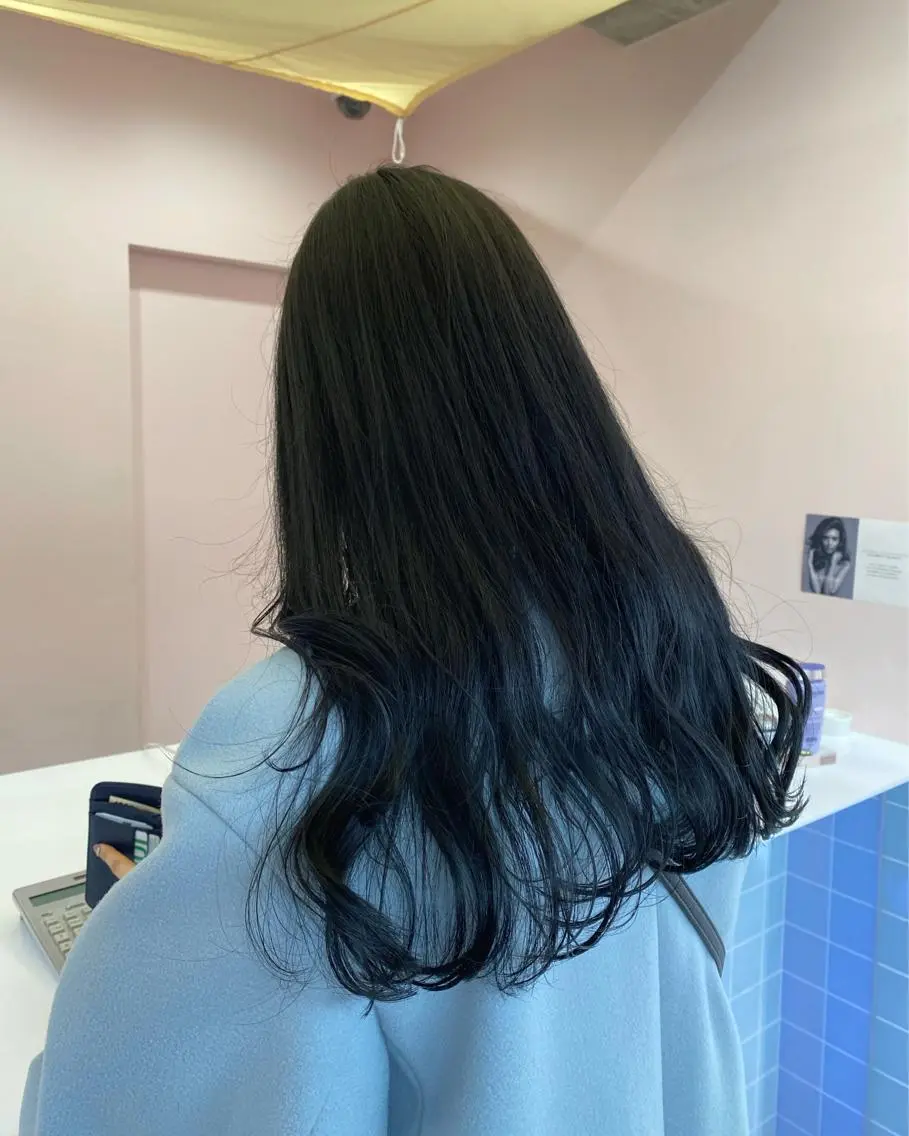 ロング カラー ヘアアレンジ ヘアカラー 𓍯韓国style/ 髪質改善𓍯中村和希のヘアスタイル