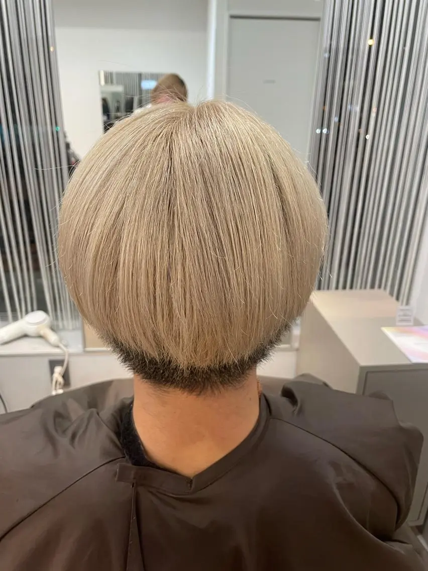 カラー メンズ 吉留愛加/ 似合わせカットのヘアスタイル