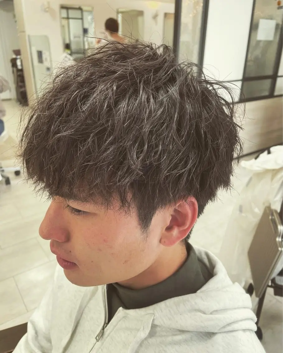 パーマ ツイストパーマ 中野 健人のヘアスタイル