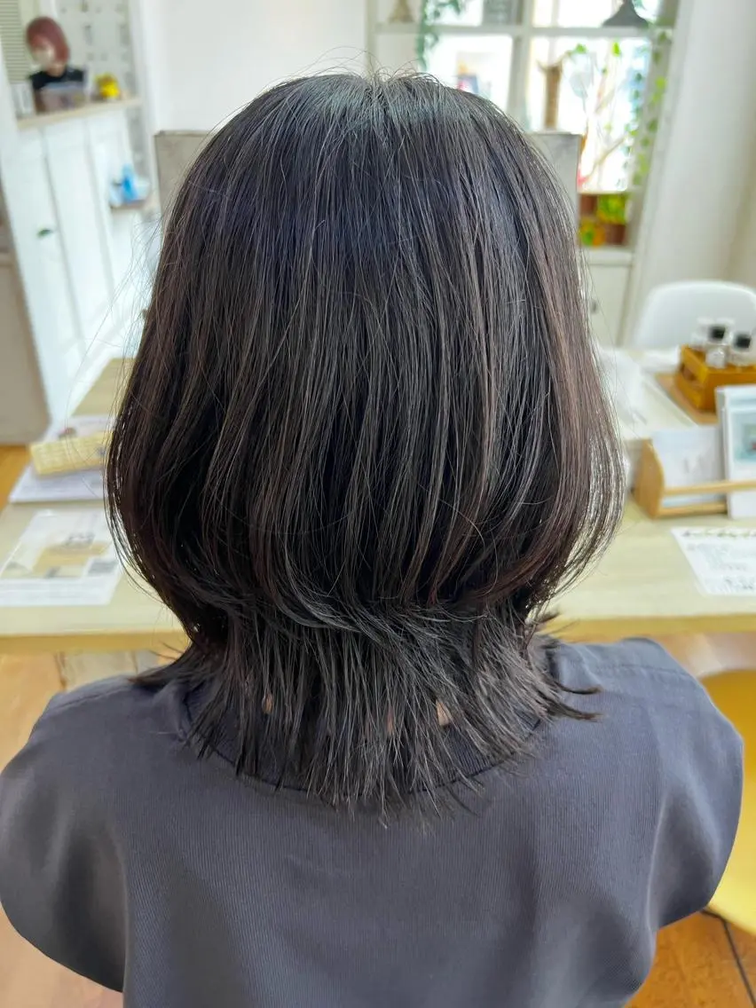 ミディアム 草津駅》 SATO💐のヘアスタイル