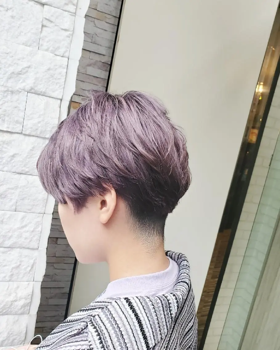 ショート カラー EARTH 池田 雄太のヘアスタイル