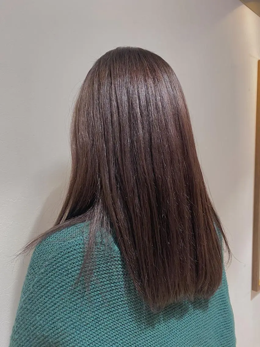 カラー ブラウンカラー ピンクカラー 【novem】 serenのヘアスタイル