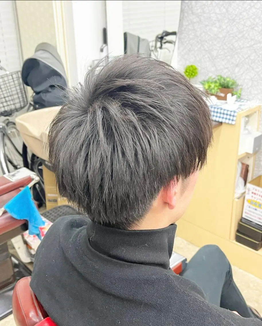 ショート メンズ 森田 健一のヘアスタイル