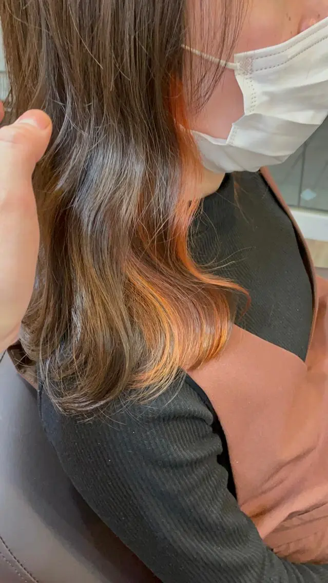 ロング カラー カット ヘアカラー MATSURI BASE.AWAJIのヘアスタイル