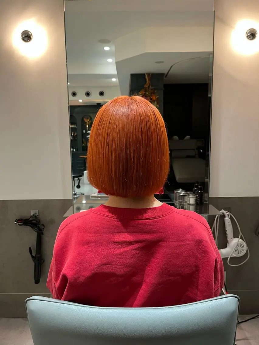 ショート カラー 🌻暖色カラー🌻 sakuraのヘアスタイル