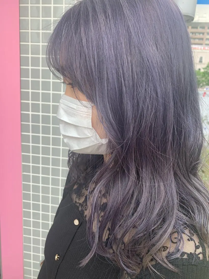 ロング カラー ヘアカラー トリートメント ヘアセット 🌸スタイリスト 山浦美恵のヘアスタイル