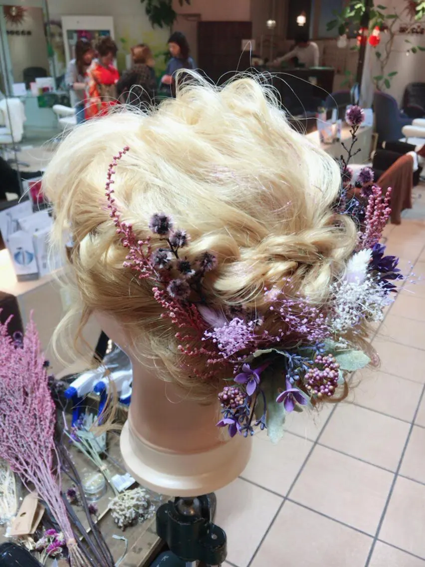 ヘアアレンジ 卒業式のヘアスタイル 韓国hair ·͜· watanabeのヘアスタイル