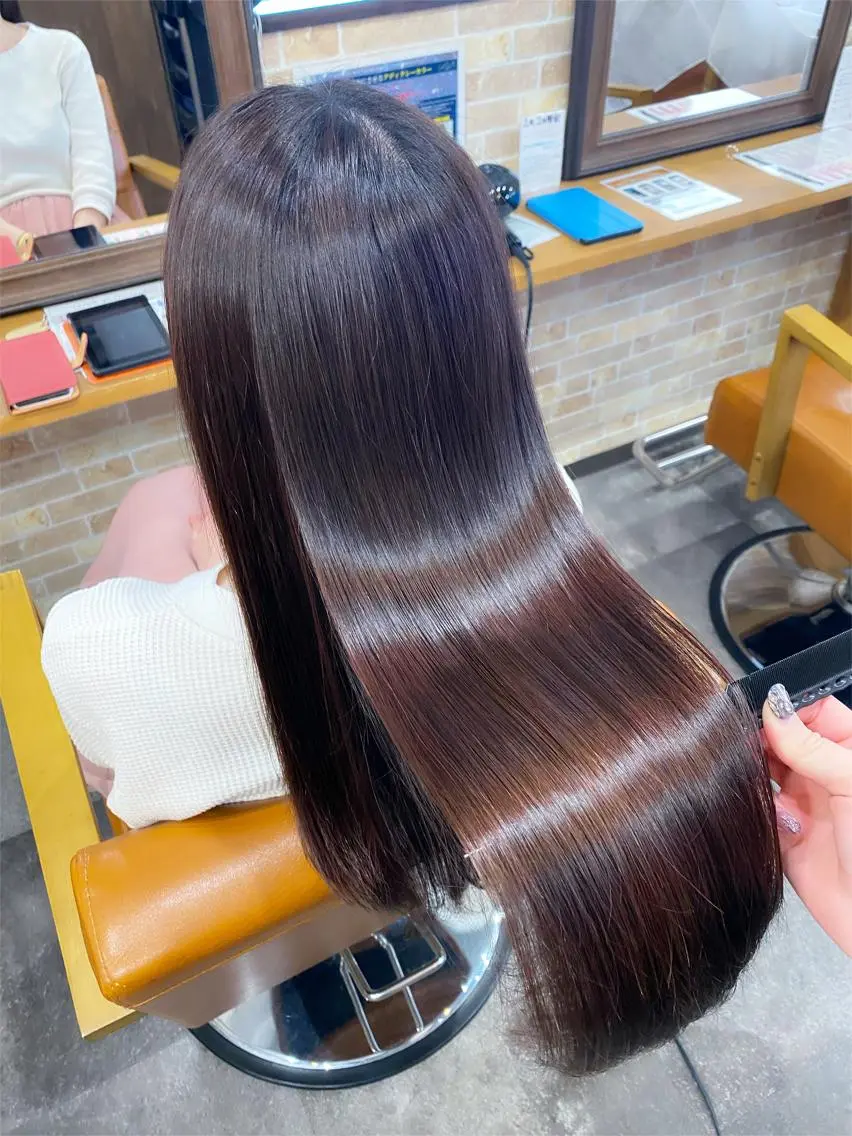 ロング 美髪ヘア 🤍erikaのヘアスタイル