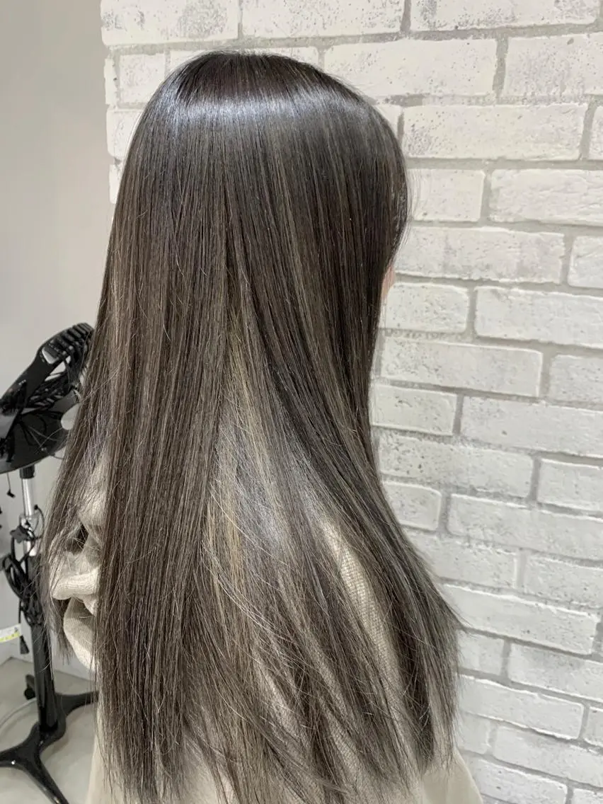 ロング カラー パーマ ヘアアレンジ アディクシーカラー ブリーチ ケアブリーチ ハイライトカラー ハイライト ヘアカラー 縮毛矯正/美髪 髪質改善/石田幸輔のヘアスタイル