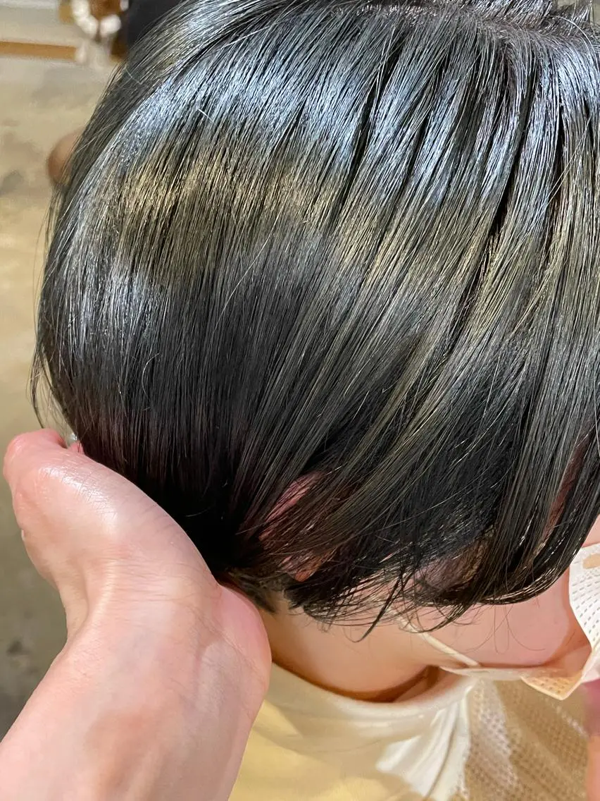 ショート カラー ヘアアレンジ キッズ ネイル マツエク・マツパ アイブロウ ヘアカラー トリートメント 透明感カラー/推しカ ラー☁️JURAのヘアスタイル