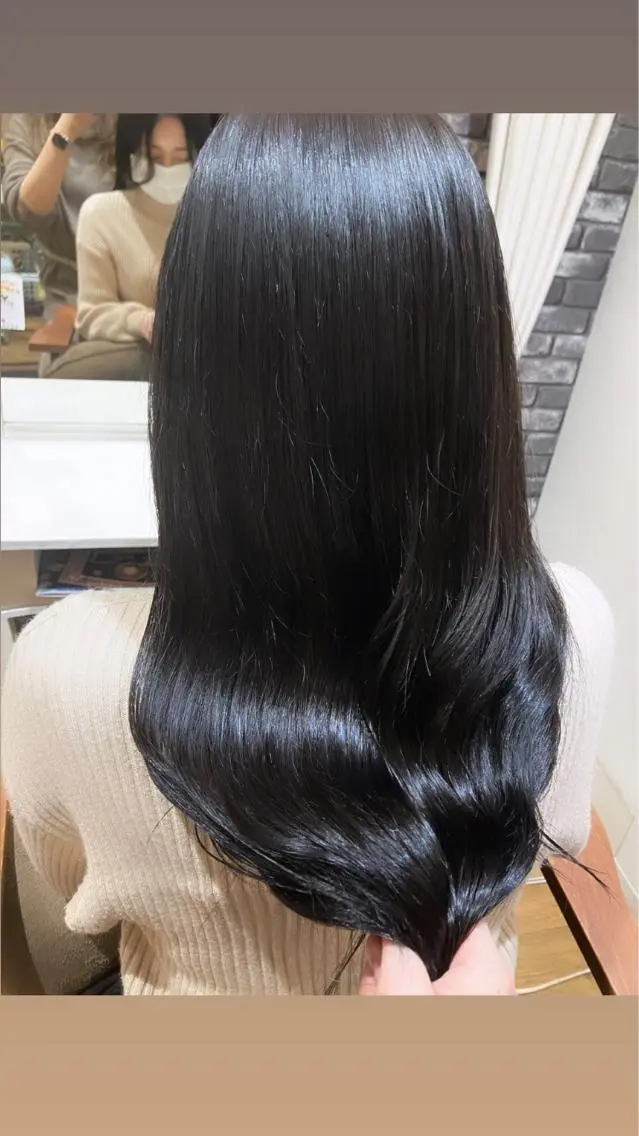 ロング カラー カット ヘアカラー mai /attraのヘアスタイル
