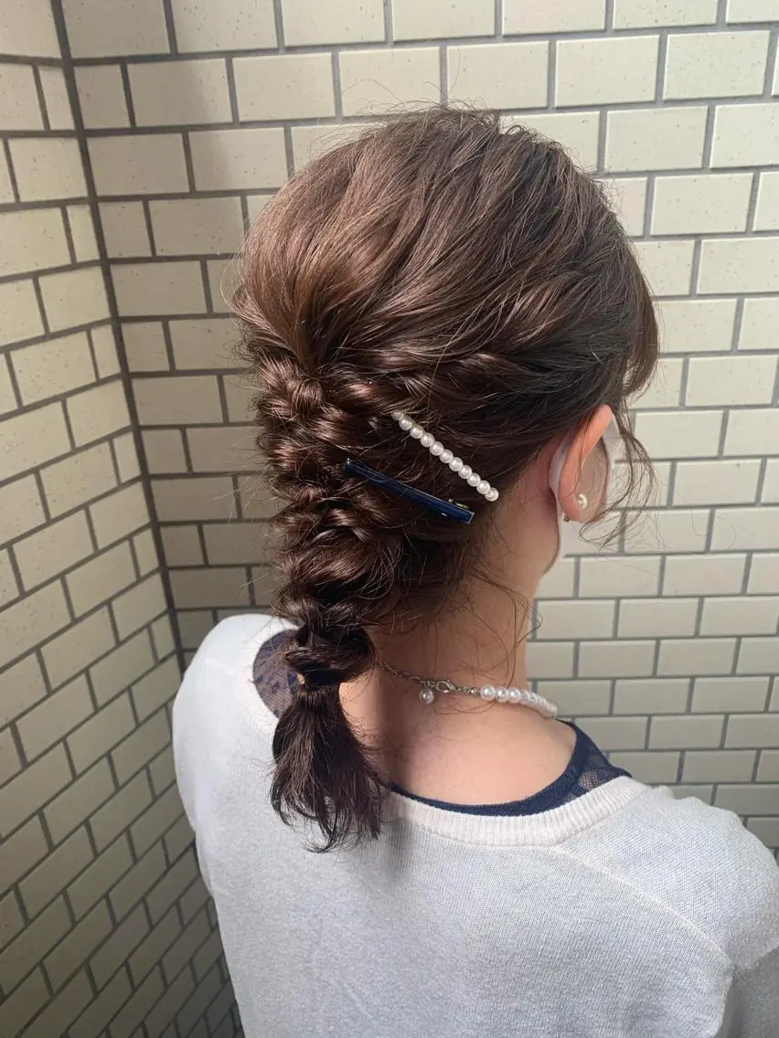 ミディアム ヘアアレンジ layer cut 店長/MIKUのその他イメージ