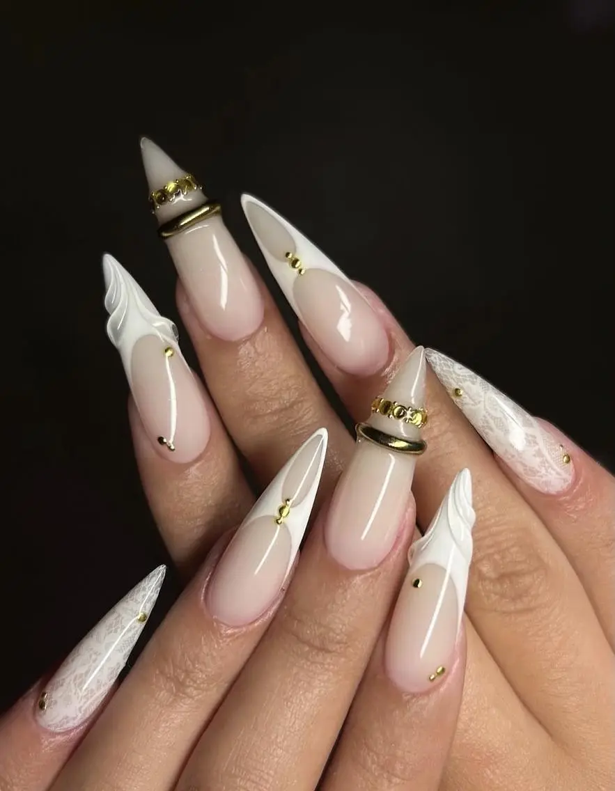 ネイル 長さ出し キラキラネイル 韓国ネイル 持ち込み シンプルネイル Blingg NailStudioのネイルデザイン