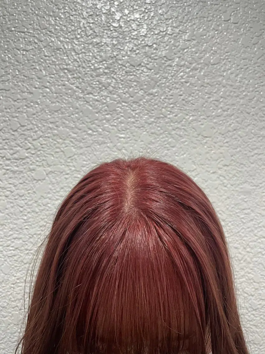 カラー ピンクカラー 渋谷 留菜のヘアスタイル