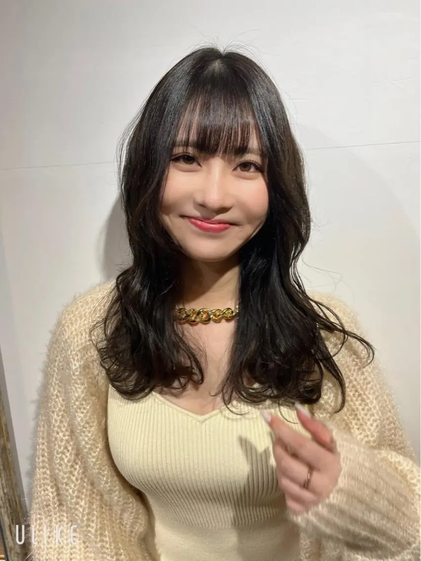 ロング 縮毛矯正 トリートメント ayumi🦖/ 似合わせカラー🤎のヘアスタイル
