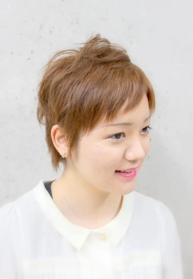 ショート カラー ベリーショート ショートヘア 村上 貴徳のヘアスタイル