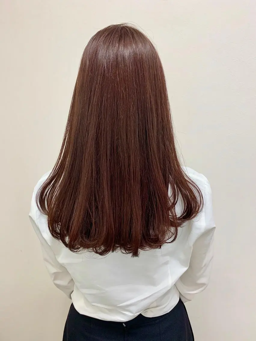 ロング カラー ブリーチなし透明感 🍀梅田・増田のヘアスタイル