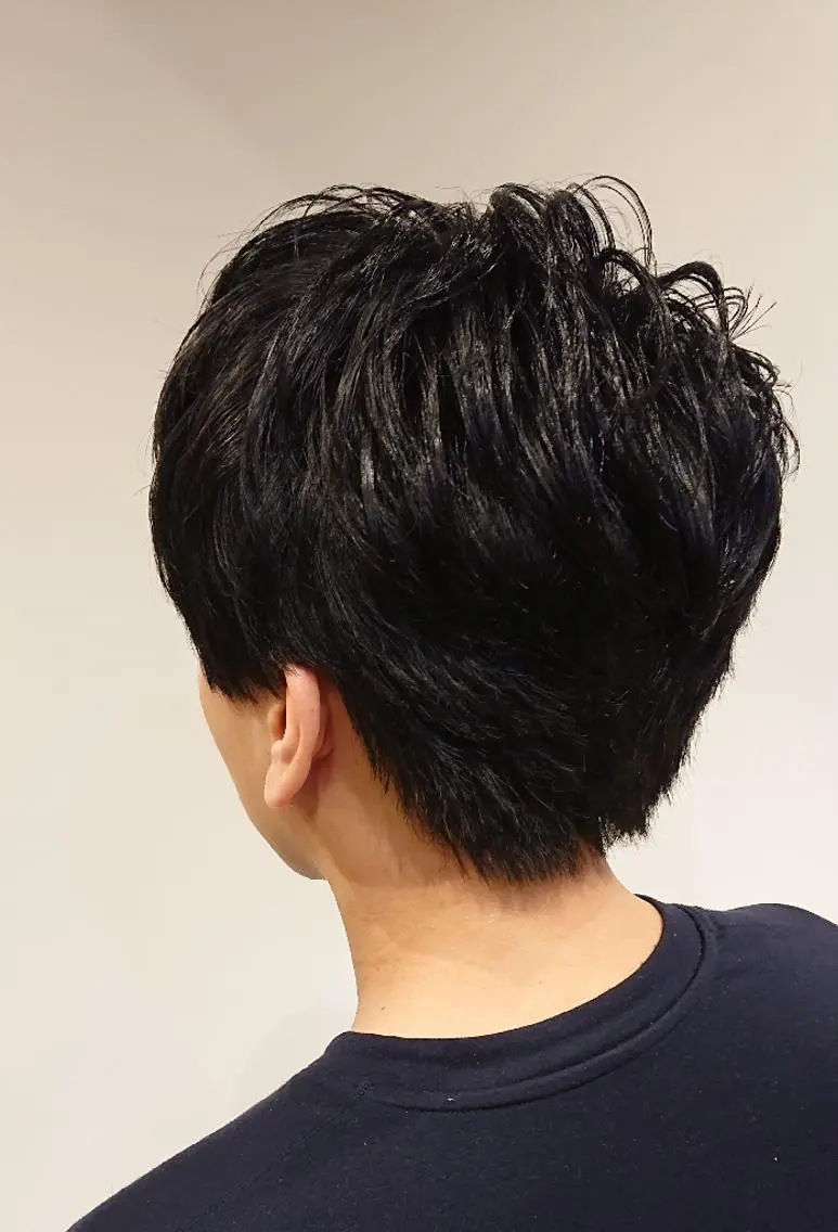ショート メンズ カット 真光 龍治のヘアスタイル