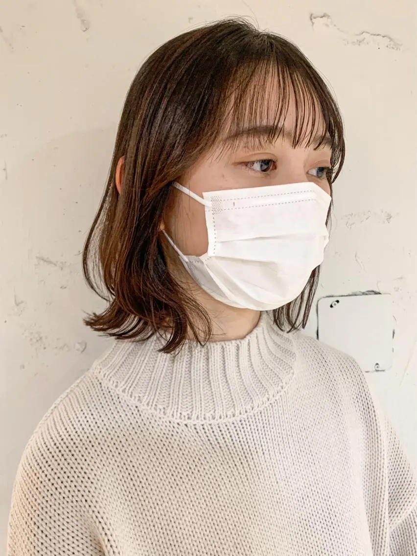 ショート ヘアアレンジ ボブ くびれヘア yuka .のヘアスタイル
