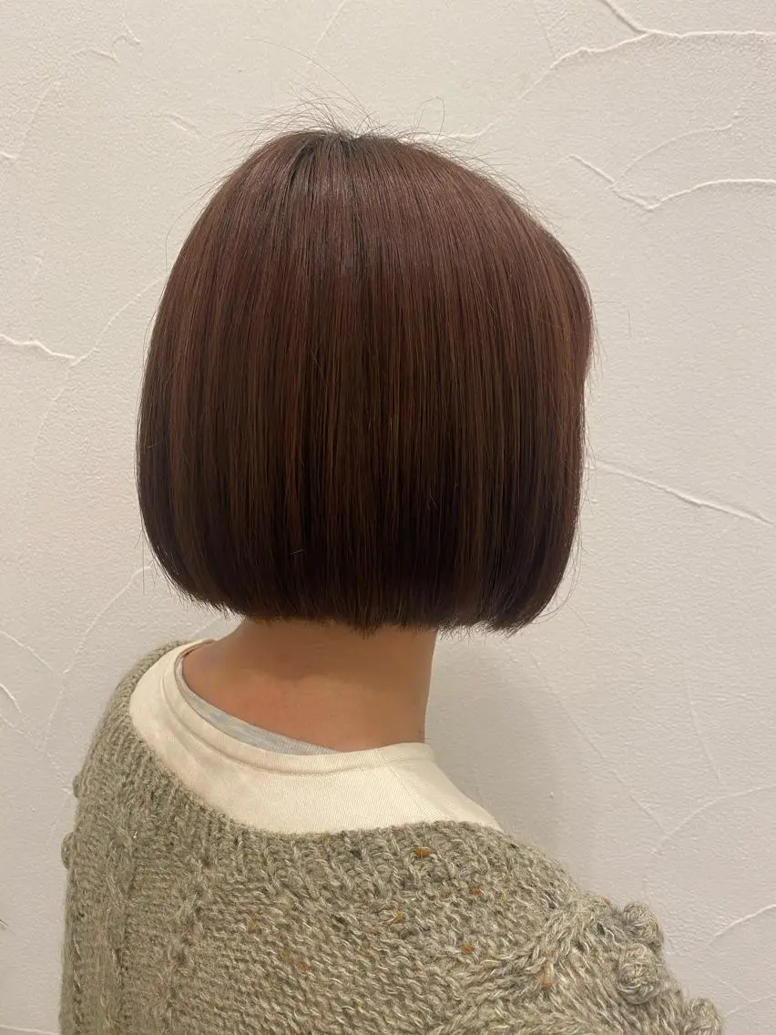ショート ボブ Ash中目黒店 榊間茜のヘアスタイル