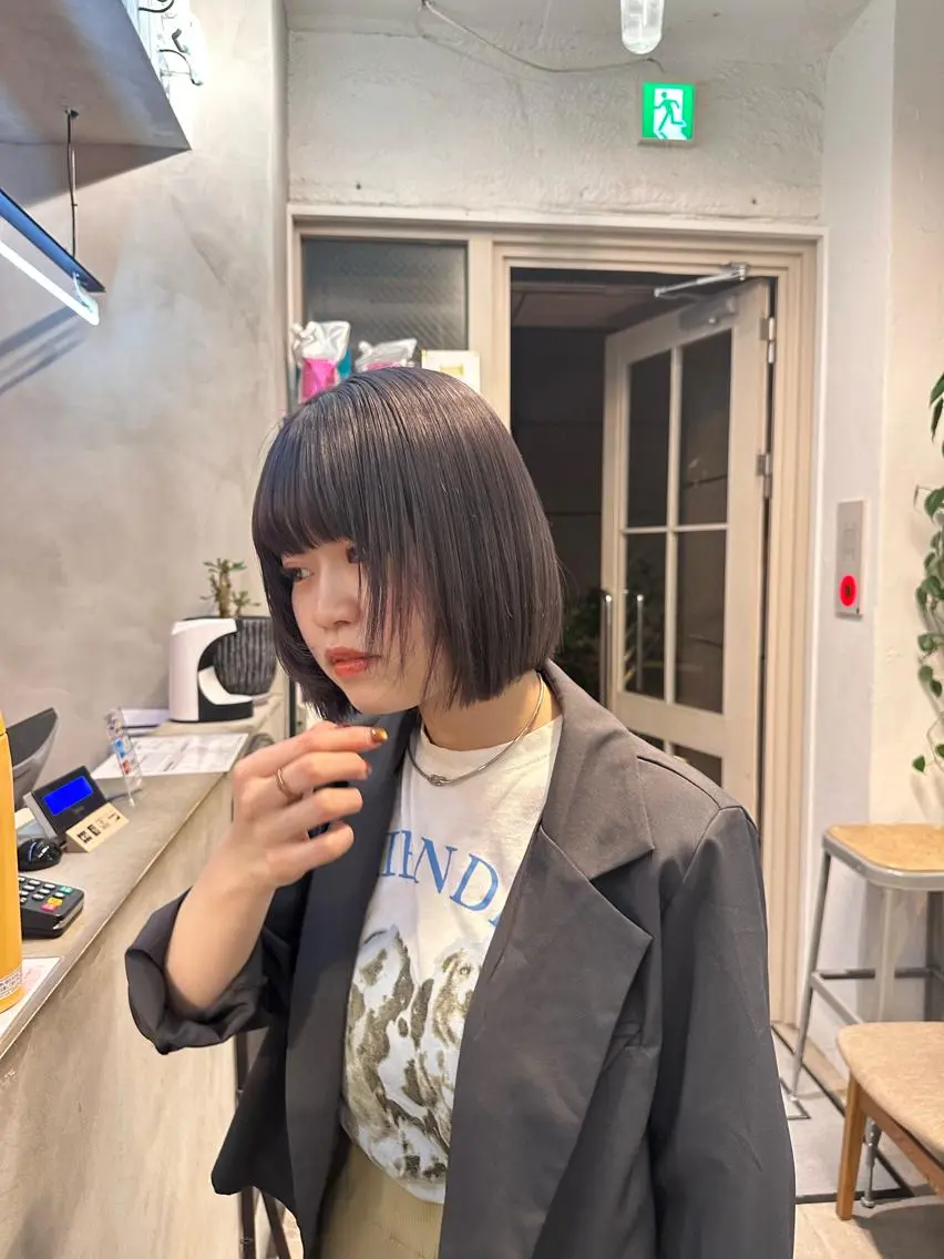 カラー ヘアカラー トリートメント naturalカラー / Rukaのヘアスタイル