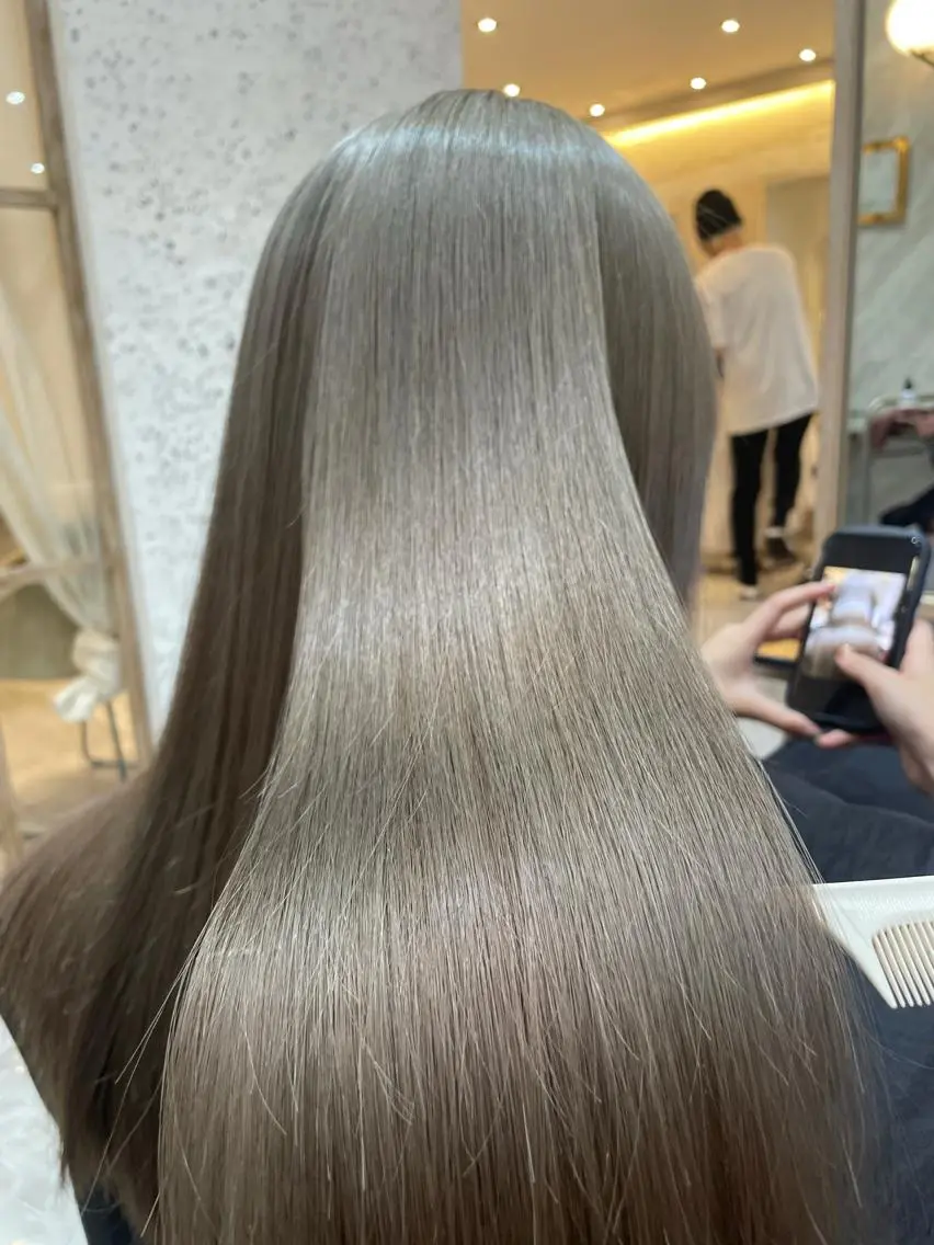 ロング カラー カット ヘアカラー トリートメント 銀座《髪質改善》 垢抜け✨布施拓也のヘアスタイル