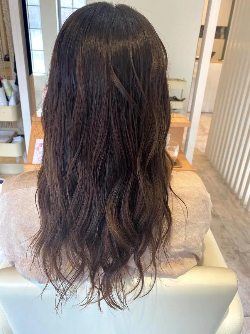 ロング カラー ヘアアレンジ Design Color🐰アユミのヘアスタイル