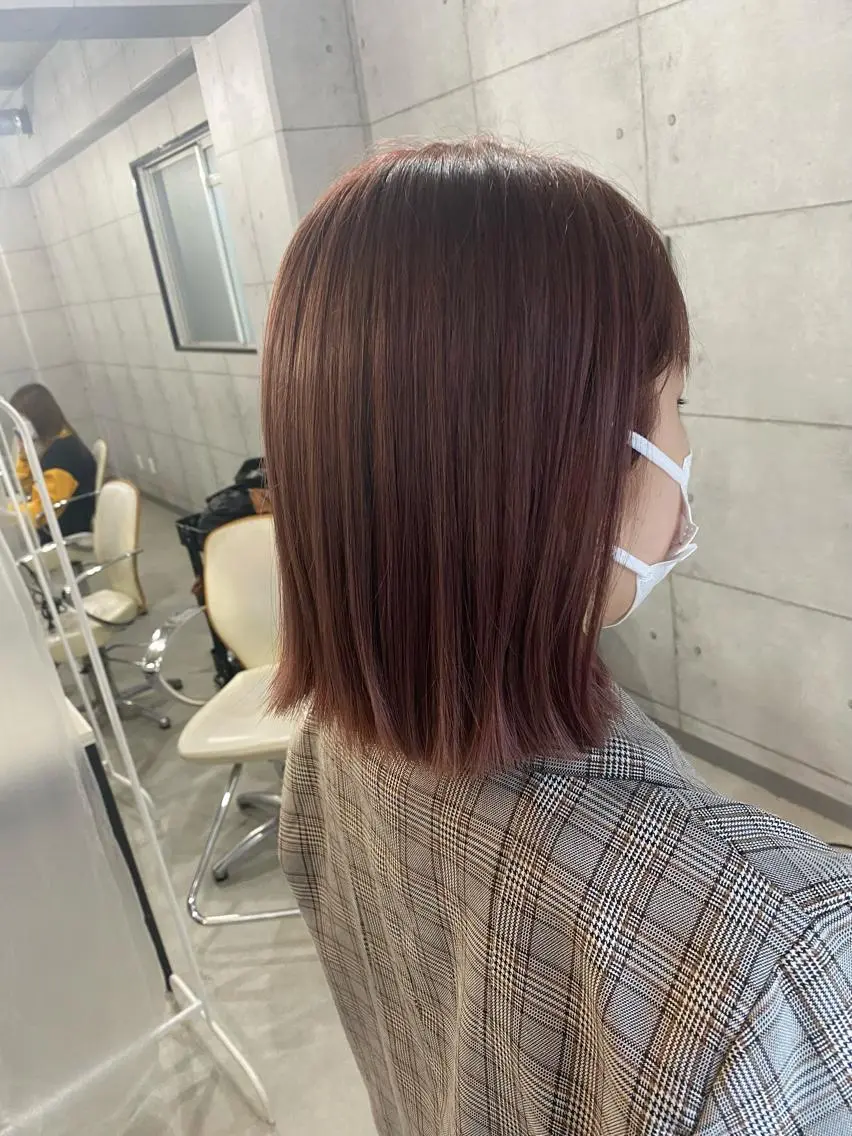 ショート 艶カラー💎 髪質改善🎈アトワのヘアスタイル