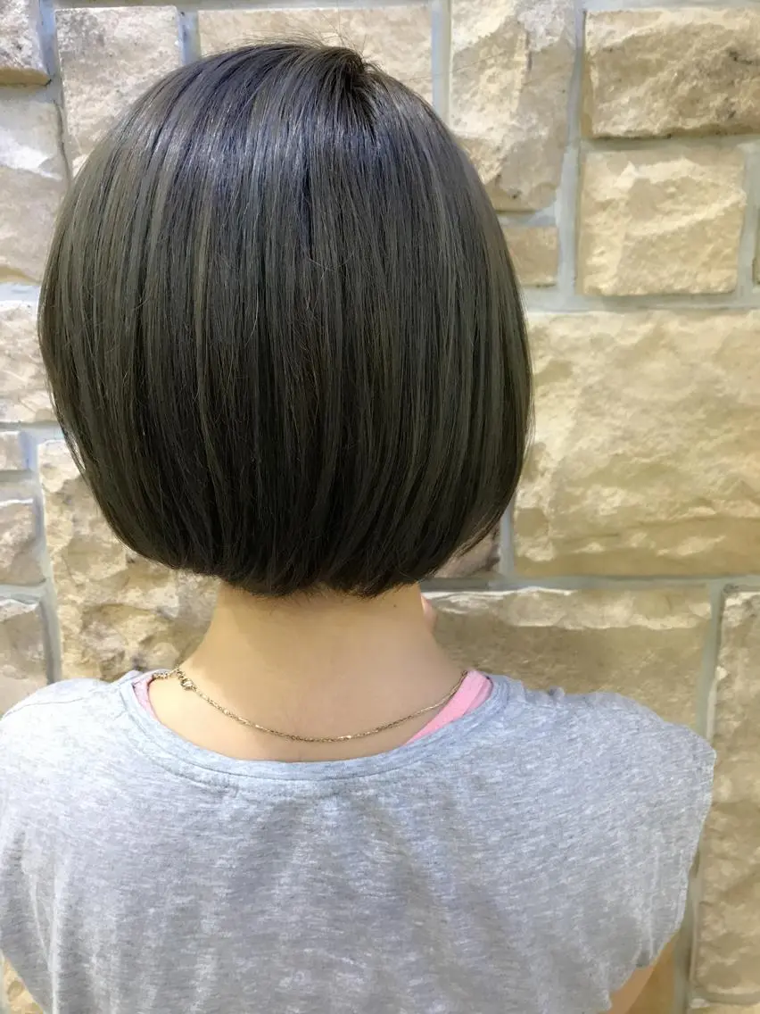 ショート カラー アッシュ 💎✨️NoVal by siestaのヘアスタイル