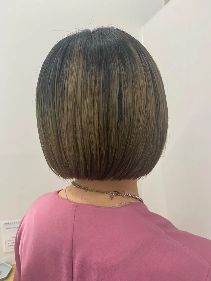ショート ヘアアレンジ 韓国好き🇰🇷 美容師MIKUのヘアスタイル