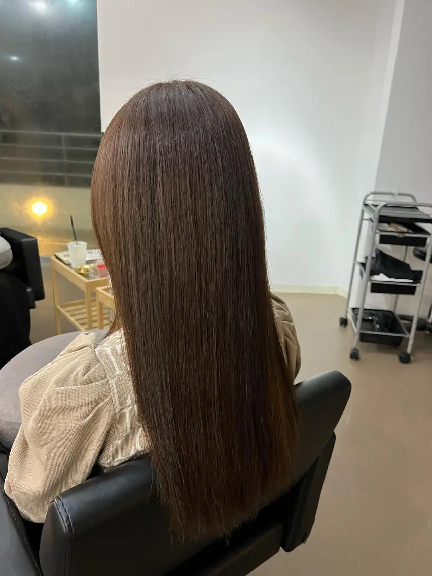 ロング カラー ブリーチ ケアブリーチ ダブルカラー イヤリングカラー ハイライトカラー 神戸ボブ✂️ ioe三宮/田 伸佳のヘアスタイル