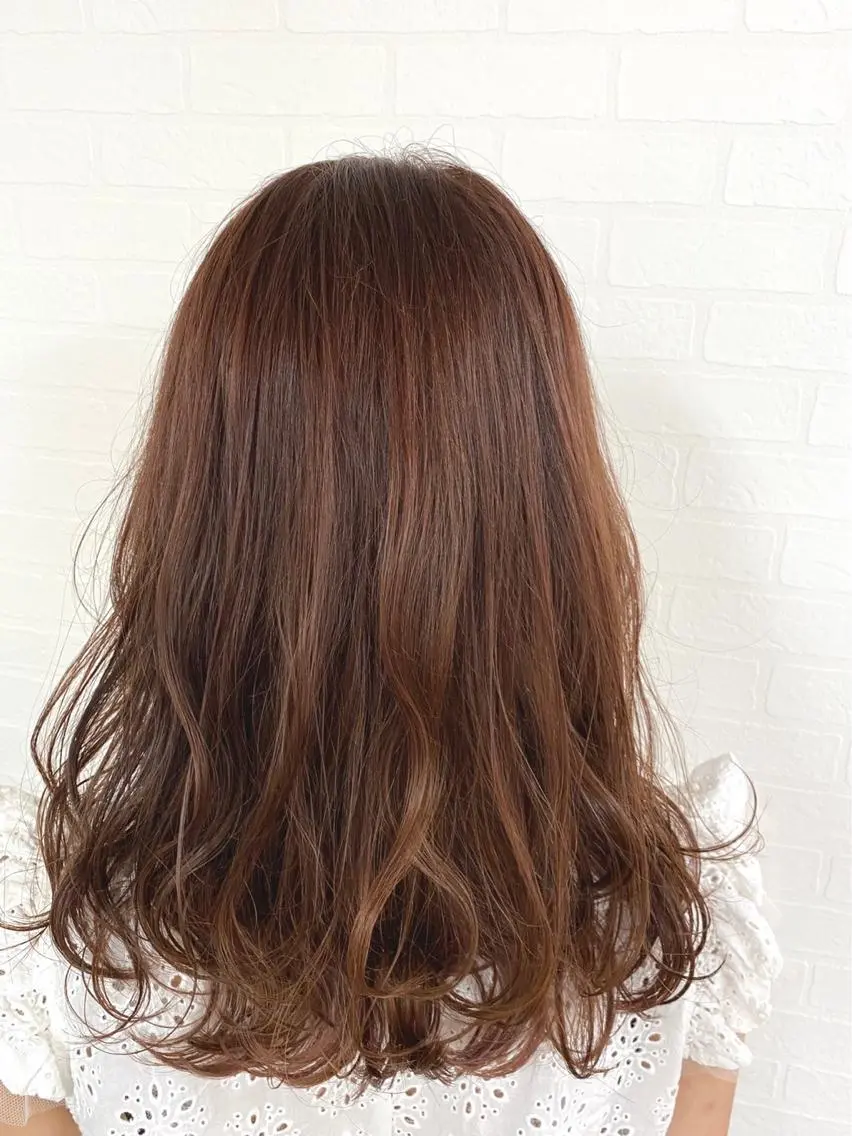 セミロング カラー 🎁無料カットカラー 📷撮影モデル募集✨のヘアスタイル