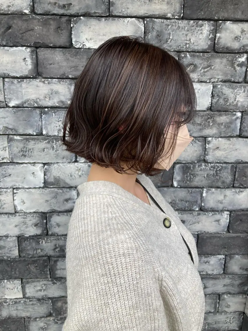 ショート カラー カット ヘアセット ✂️似合わせの魔術師 石田一樹✂️のヘアスタイル