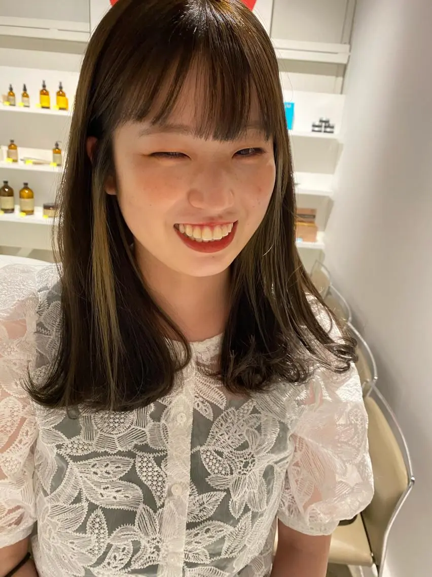 ロング ヘアカラー トリートメント &72 takiのヘアスタイル