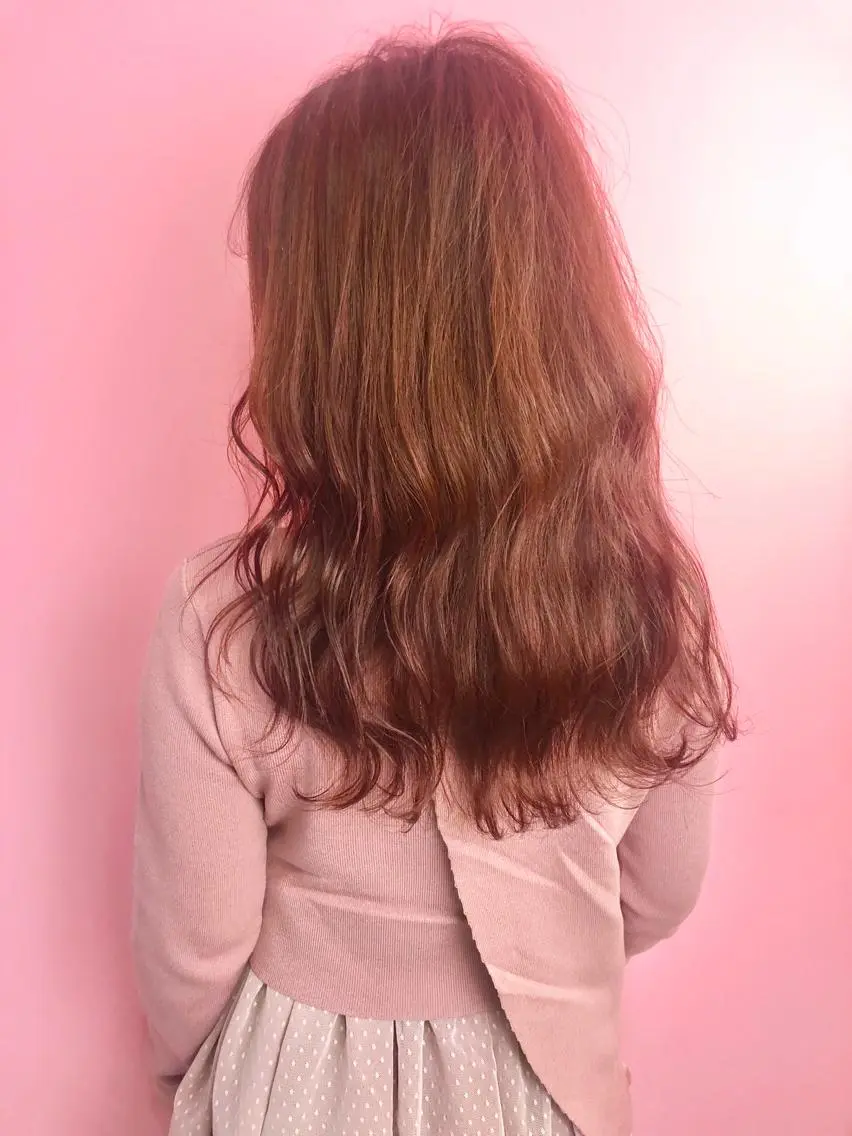 ミディアム カラー ベージュカラー _WHITE高槻店 yusukeのヘアスタイル