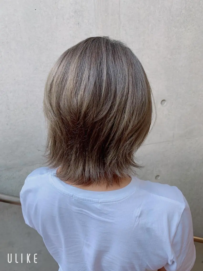 ショート カラー box mico. mutsumiのヘアスタイル