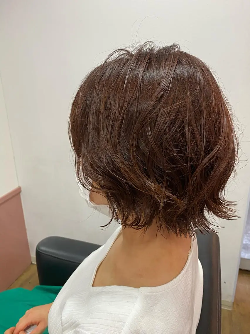 ショート ボブ Ayano_ Jill francのヘアスタイル