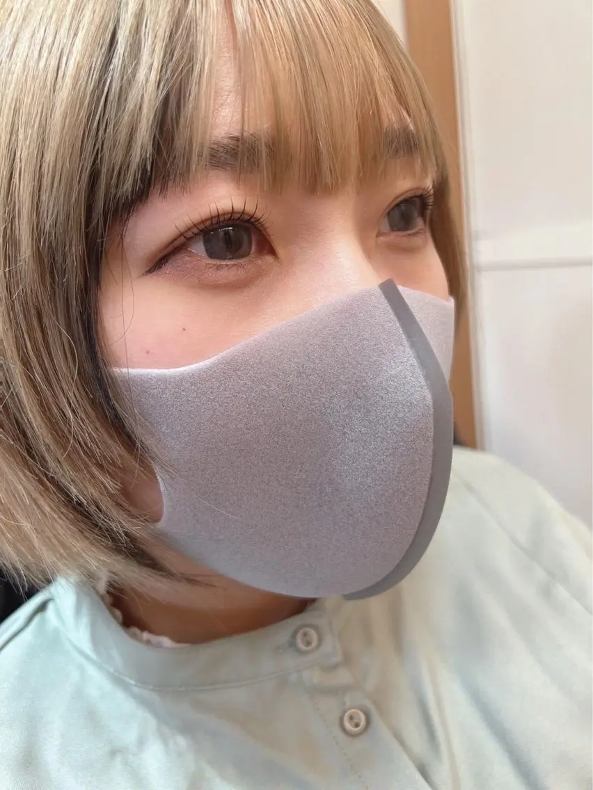 マツエク・マツパ アイブロウ ハリウッドブロウリフト フラットラッシュ まつげパーマ 一重×まつ毛パーマ マツパ pico 守口   大日のマツエク・マツパデザイン