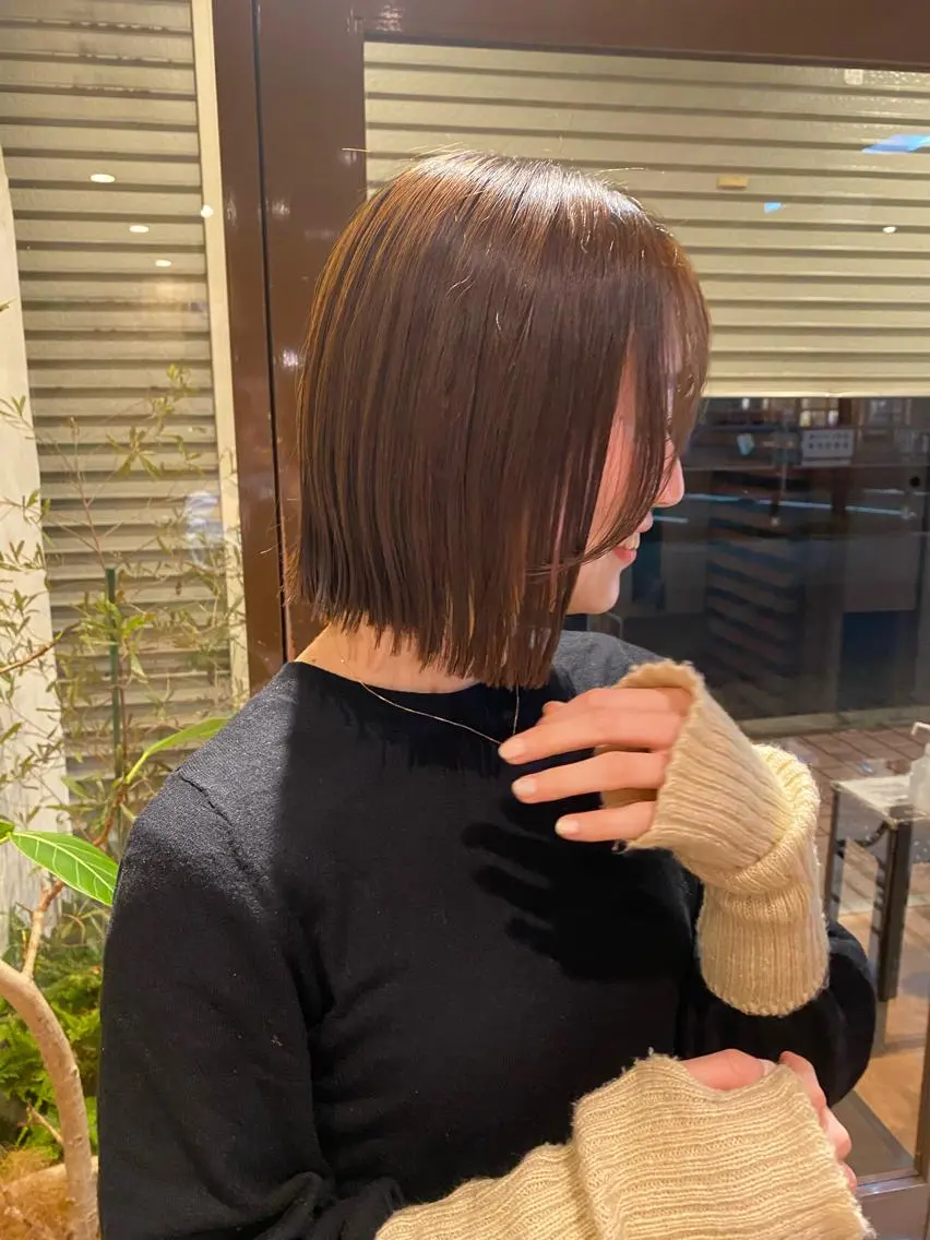 ショート カット 松谷 美和のヘアスタイル