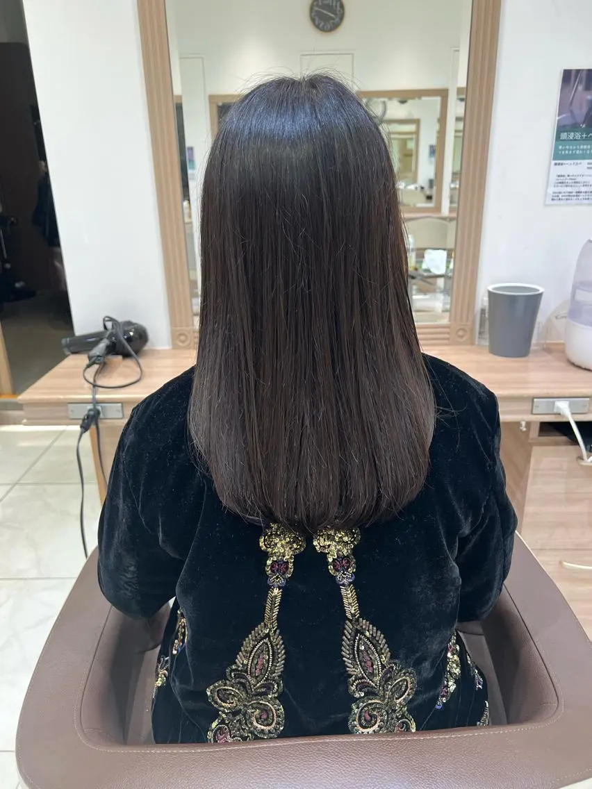 セミロング Junka/レイヤー /透明感艶カラー🎀のヘアスタイル