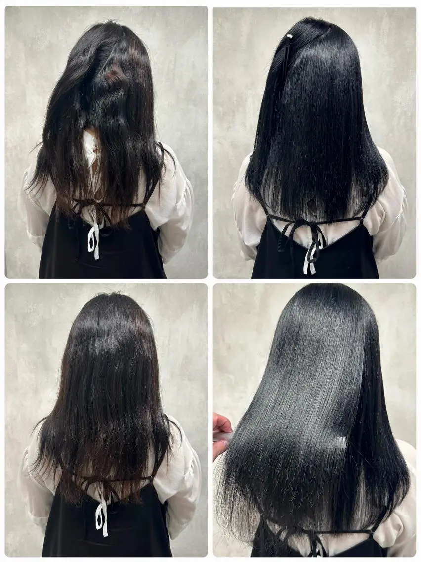 セミロング ⚠️美容室迷子⚠️ 👍👍ここに集合のヘアスタイル