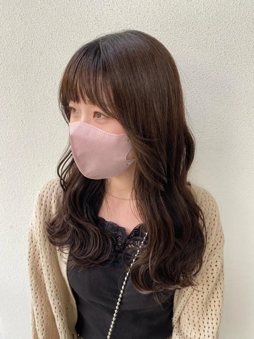 ロング LUVISM新潟🎀 透明感カラー/ミユのヘアスタイル