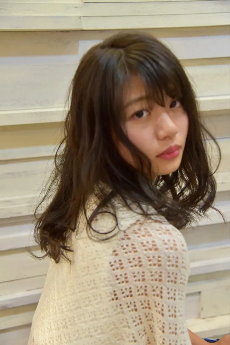 ロング パーマ 伊藤 光成のヘアスタイル